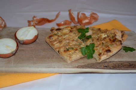 Zwiebelkuchen -  (Foto: Eva Maria Lipp - Nicht zur freien Verwendung)