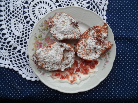 Krapfen aus Topfenteig -  (Foto: Christine Besenhofer - Nicht zur freien Verwendung)