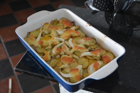 Winterlicher Eachtling-Fenchel-Auflauf -  (Foto: Ulrike Grabler - Nicht zur freien Verwendung)