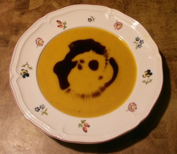 Kürbiscremesuppe mit Ingwer - Regionale Rezepte