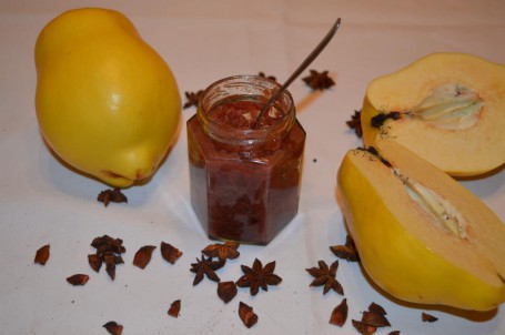 Quittenrotweinmarmelade mit Sternanis -  (Foto: Eva Maria Lipp - Nicht zur freien Verwendung)