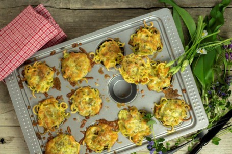 Kräuter-Nudel-Muffins -  (Foto: LK OÖ/Tobias Schneider-Lenz - Nicht zur freien Verwendung)